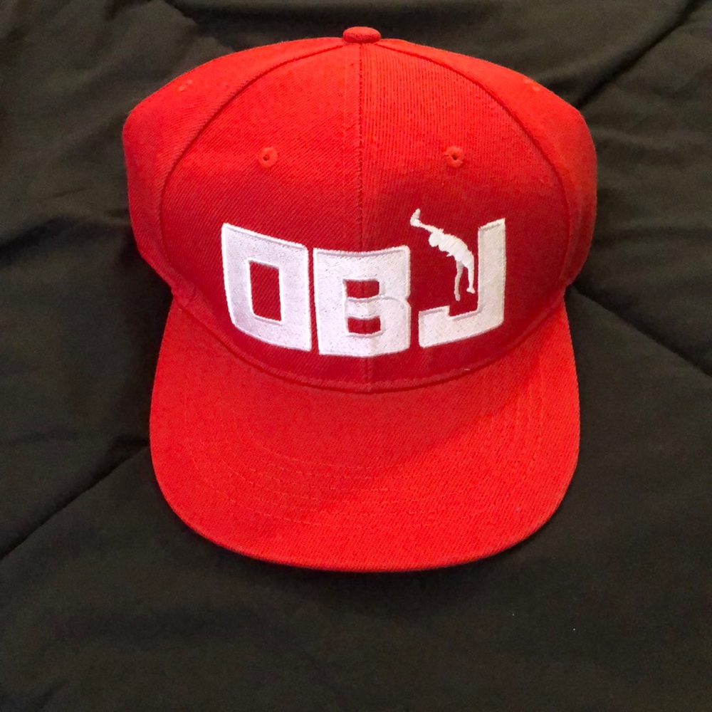 Red OBJ snapback